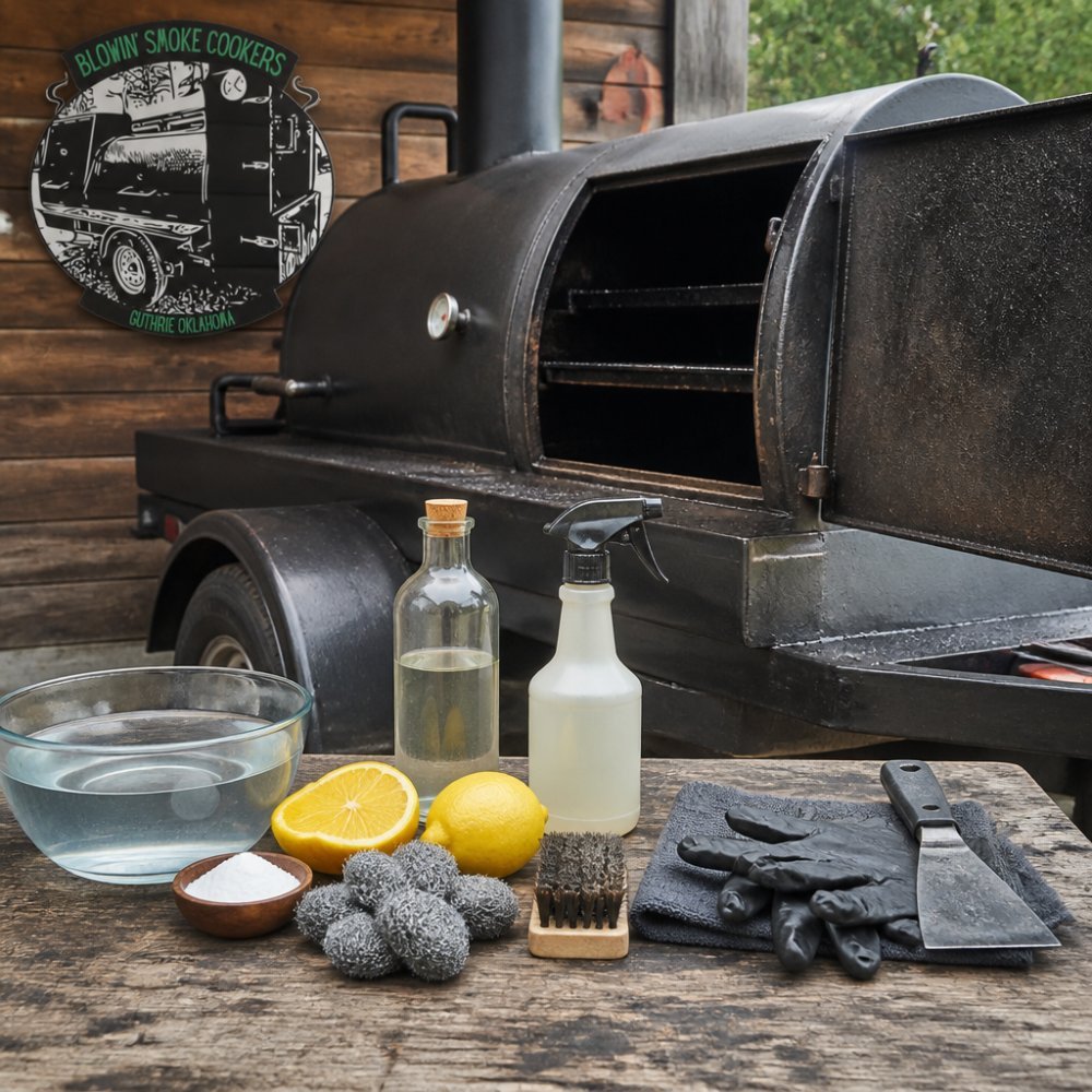 5 Natural Ways to Clean BBQ Smokers - Blowin' Smoke Cookers