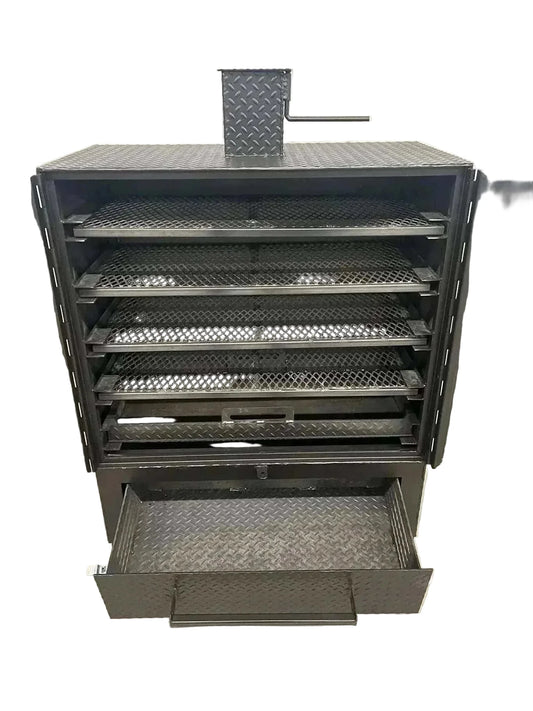 42 Cabinet Combo Smoker - Blowin' Smoke Cookers