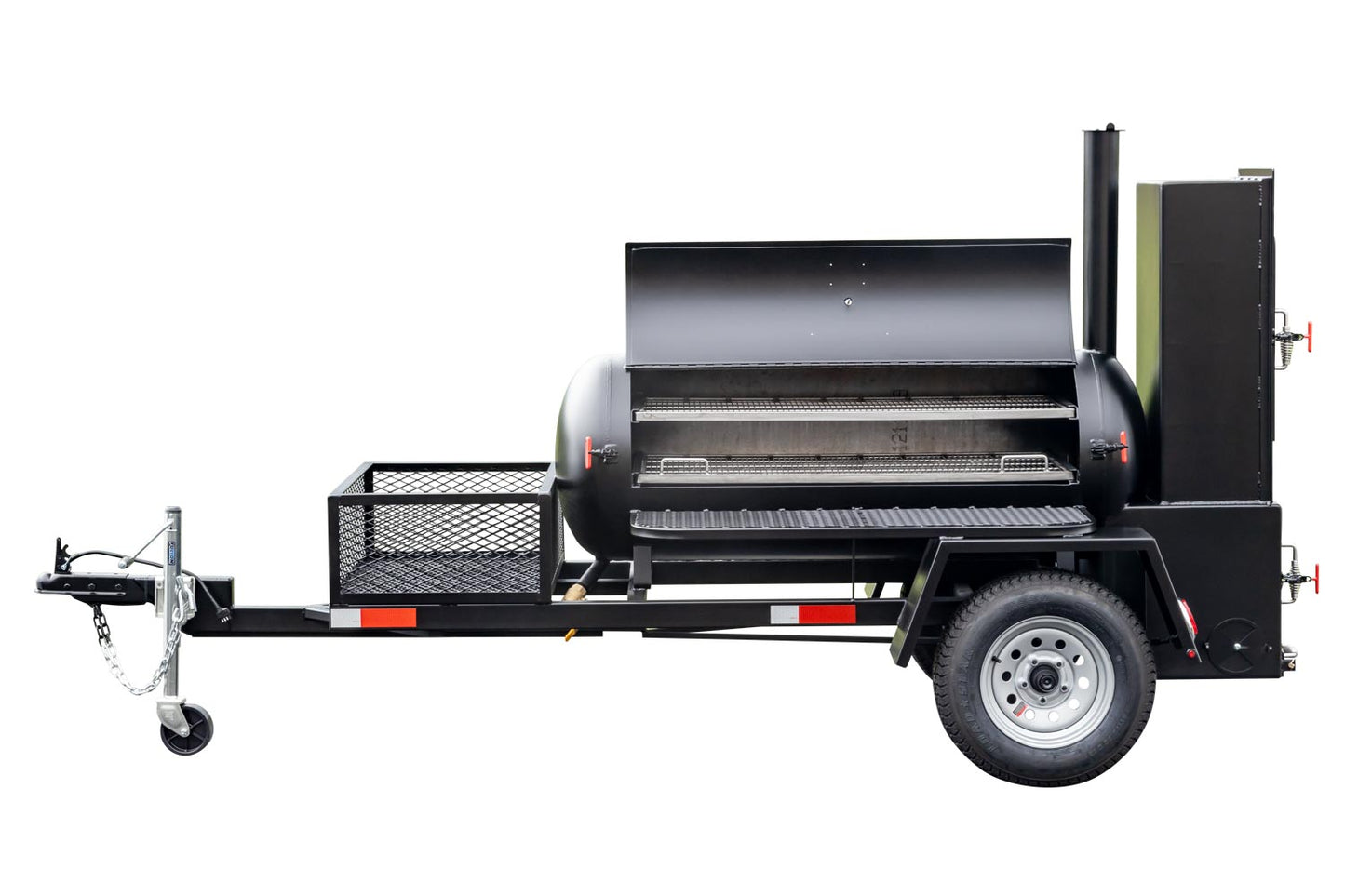 TS120 Barbeque Smoker Trailer- Blowin Smoke Cookers