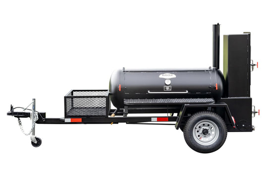 TS120 Barbeque Smoker Trailer- Blowin Smoke Cookers