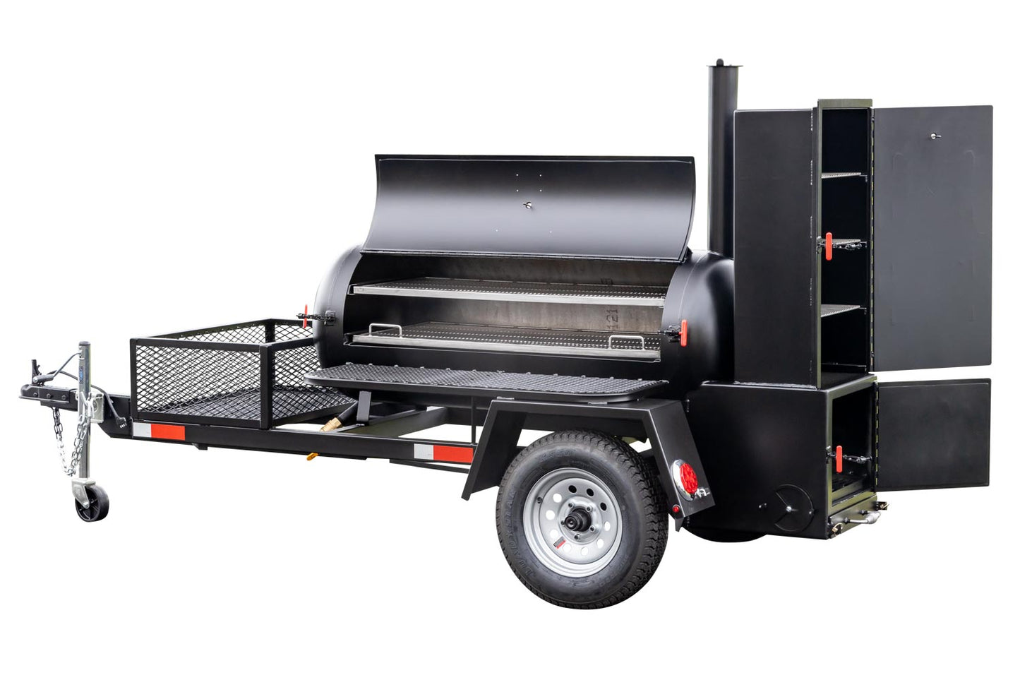 TS120 Barbeque Smoker Trailer- Blowin Smoke Cookers