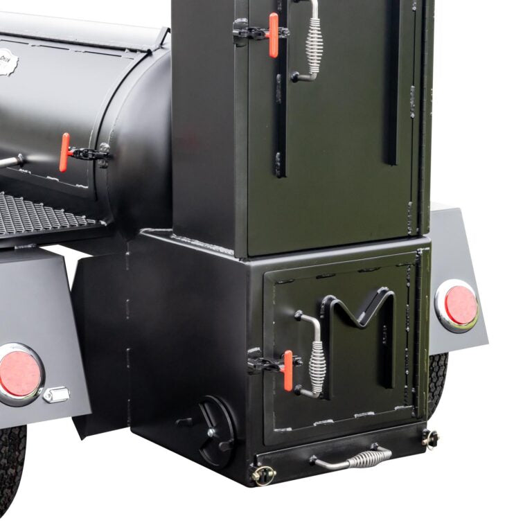 TS120 Barbeque Smoker Trailer- Blowin Smoke Cookers