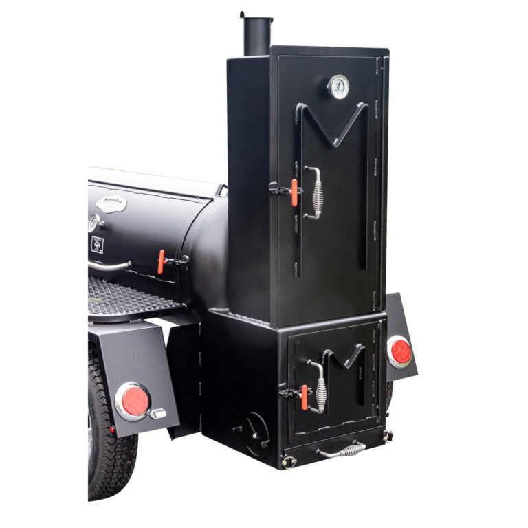 TS120 Barbeque Smoker Trailer- Blowin Smoke Cookers