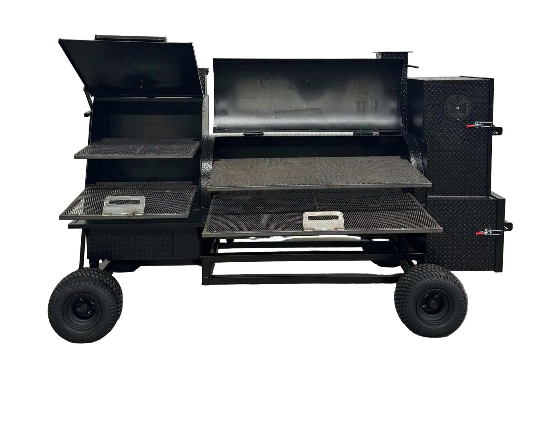 いか様依頼まとめ COMPUMA BLACK SMOKER Backyard BBQ Smokers Competition Wagon with Grill – Perfect for