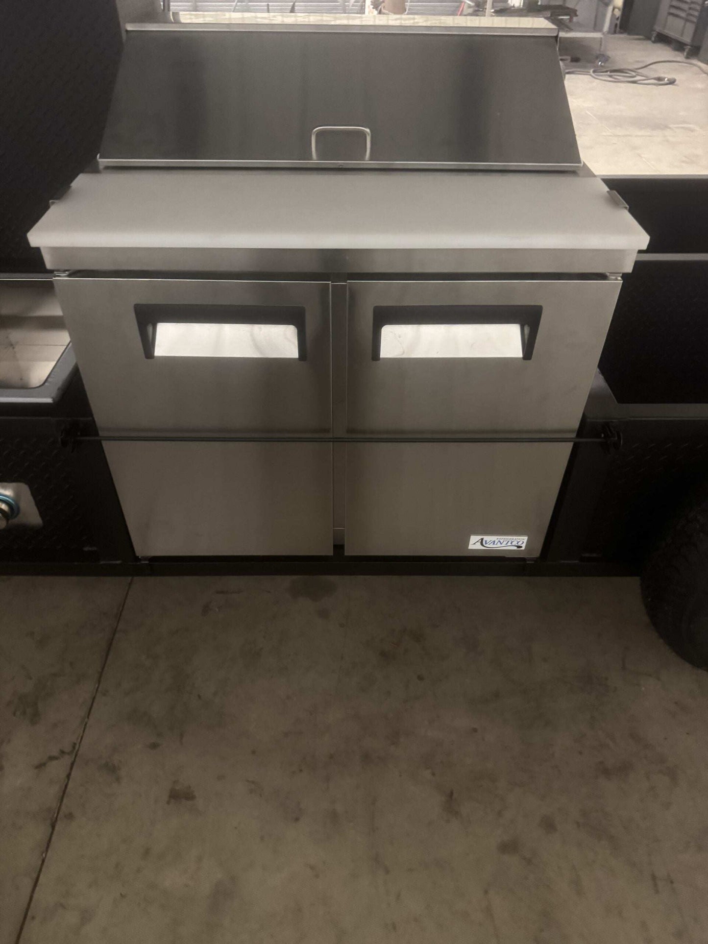 Custom Ultimate Smokehouse 72 w/sandwich prep - Smoker Trailer- ' Smoke Cookers