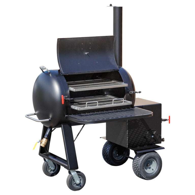 Meadow Creek Offset BBQ Smoker TS70P - Blowin' Smoke Cookers