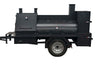 Offset Smoker SNS Barrel 60 Catering Trailer With Sink Package - Blowin' Smoke Cookers