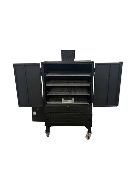 Pellet Smoker SNS Pellet Vault - Blowin' Smoke Cookers