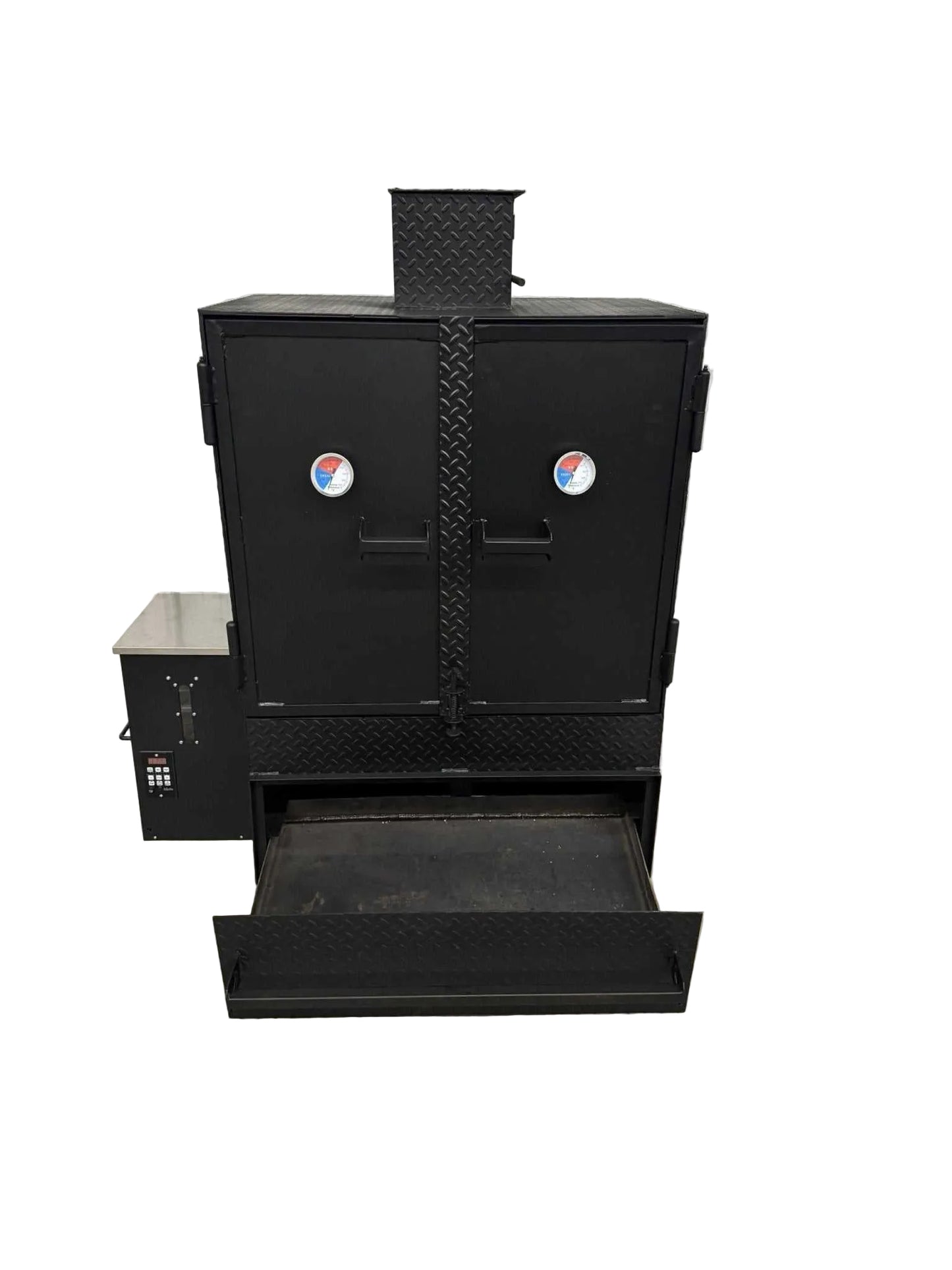 Pellet Smoker SNS Pellet Vault - Blowin' Smoke Cookers