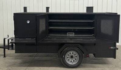 SNS 4060 Cabinet Smoker With Cabinet Charcoal Grill - Blowin' Smoke Cookers