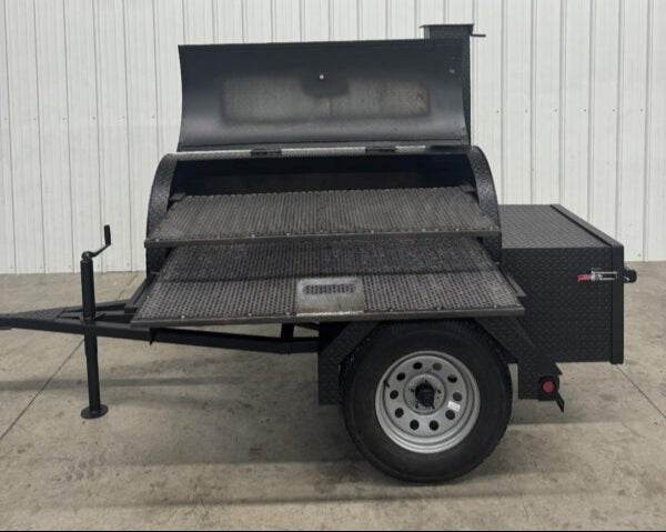 SNS Backyard Trailer 60 -Backyard BBQ Smoker Blowin' Smoke Cookers