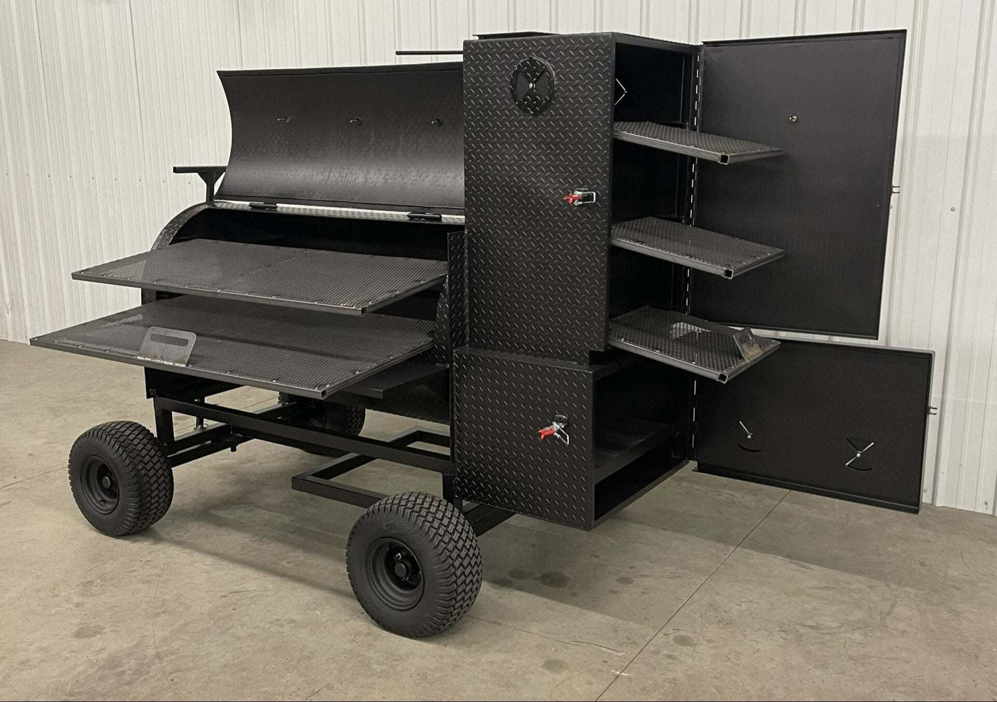 SNS Competition Wagon Smoker - Blowin' Smoke Cookers