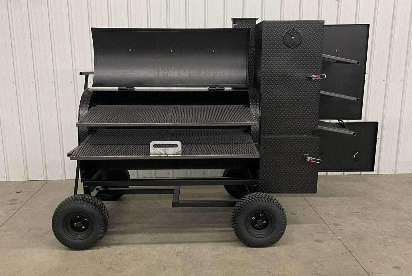 SNS Competition Wagon Smoker - Blowin' Smoke Cookers