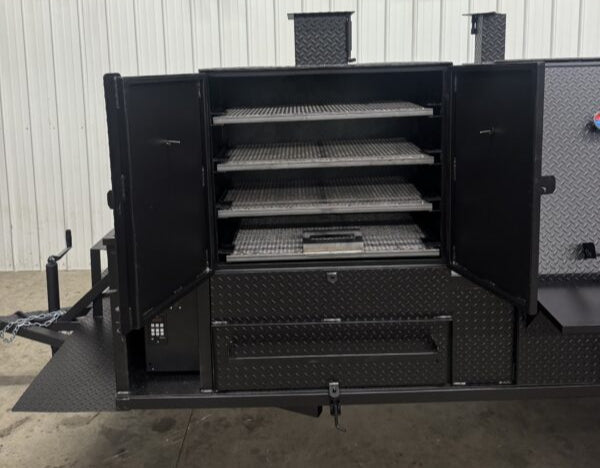 SNS Pellet Vault and Charcoal Grill Combo - Blowin' Smoke Cookers