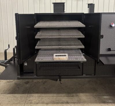 SNS Pellet Vault and Charcoal Grill Combo - Blowin' Smoke Cookers