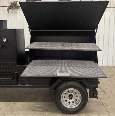 SNS Pellet Vault and Charcoal Grill Combo - Blowin' Smoke Cookers