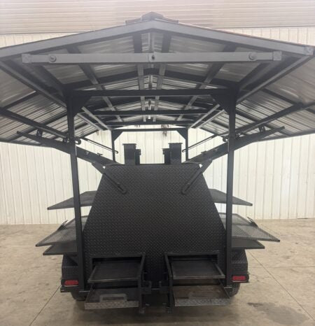 SNS Ultimate Mega Grill with Roof Package - Blowin' Smoke Cookers