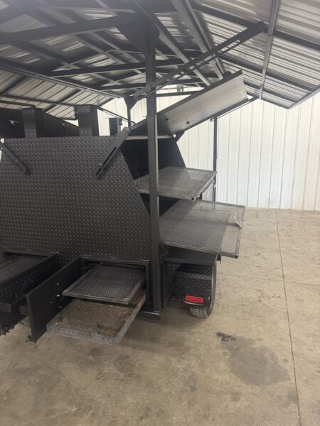 SNS Ultimate Mega Grill with Roof Package - Blowin' Smoke Cookers