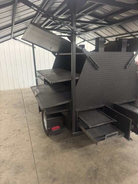 SNS Ultimate Mega Grill with Roof Package - Blowin' Smoke Cookers
