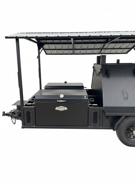 SNS Ultimate Mega Grill with Roof Package - Blowin' Smoke Cookers