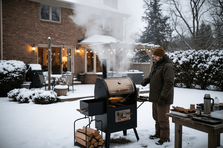 How to Keep Your Smoker Happy in Cold Weather