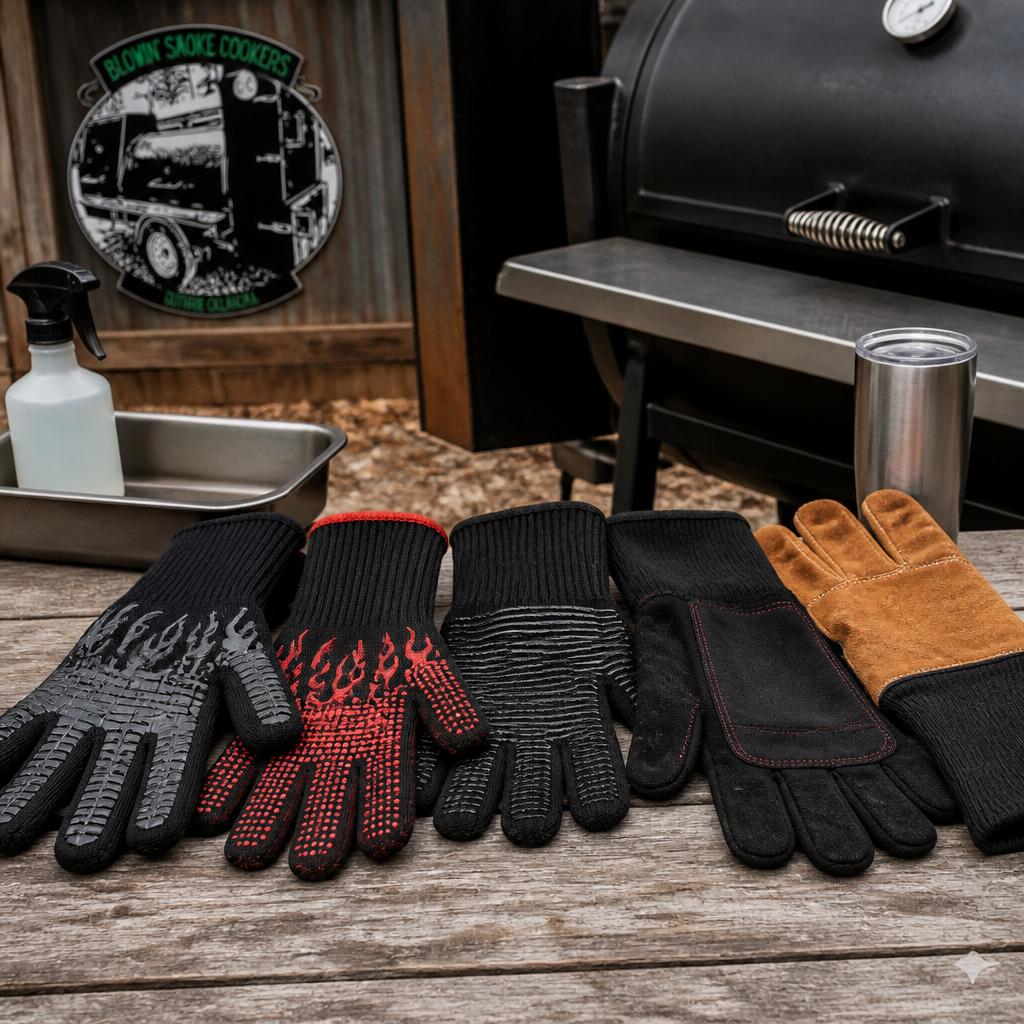 Heat Resistant Gloves for Pitmasters: Selection Guide - Blowin' Smoke Cookers