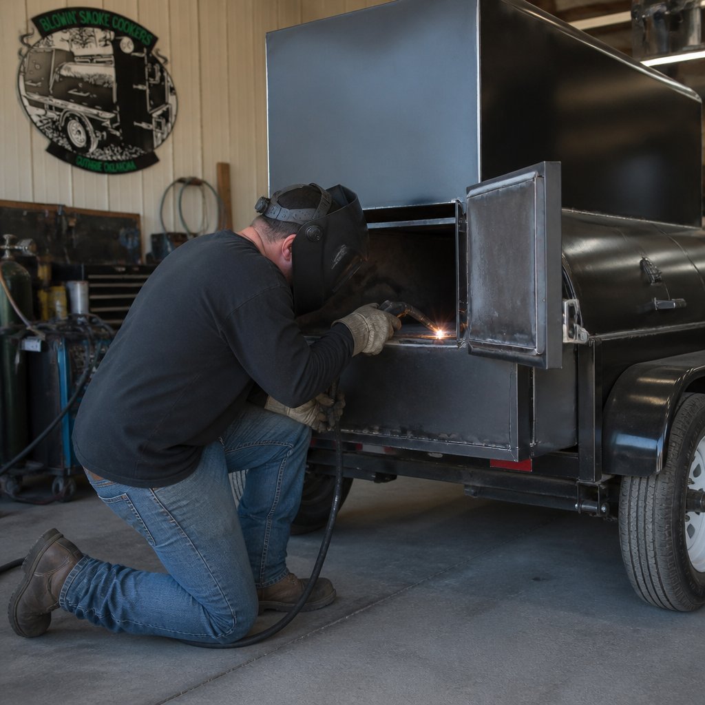 Professional Smoker Firebox Repair: Worth It? - Blowin' Smoke Cookers