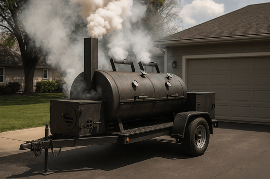 Seasoning Your New Reverse Flow BBQ Smoker - Blowin' Smoke Cookers