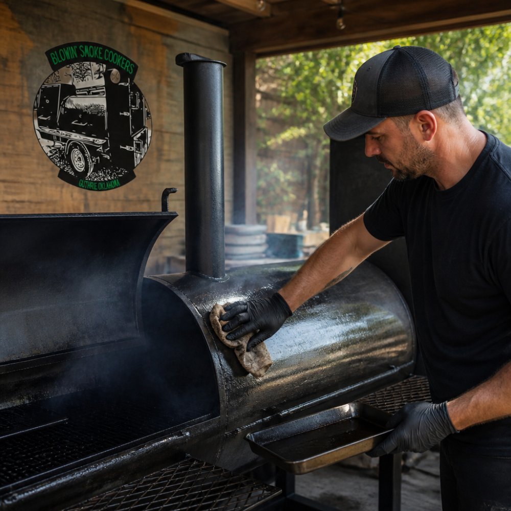 Why Seasoning a Steel Smoker Is Important - Blowin' Smoke Cookers