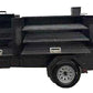 BBQ Pit SNS Cabinet 60 Catering Trailer With Sink Package And Standard Grill - Blowin' Smoke Cookers
