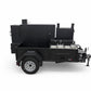 BBQ Pit SNS Cabinet 60 Catering Trailer With Sink Package And Standard Grill - Blowin' Smoke Cookers