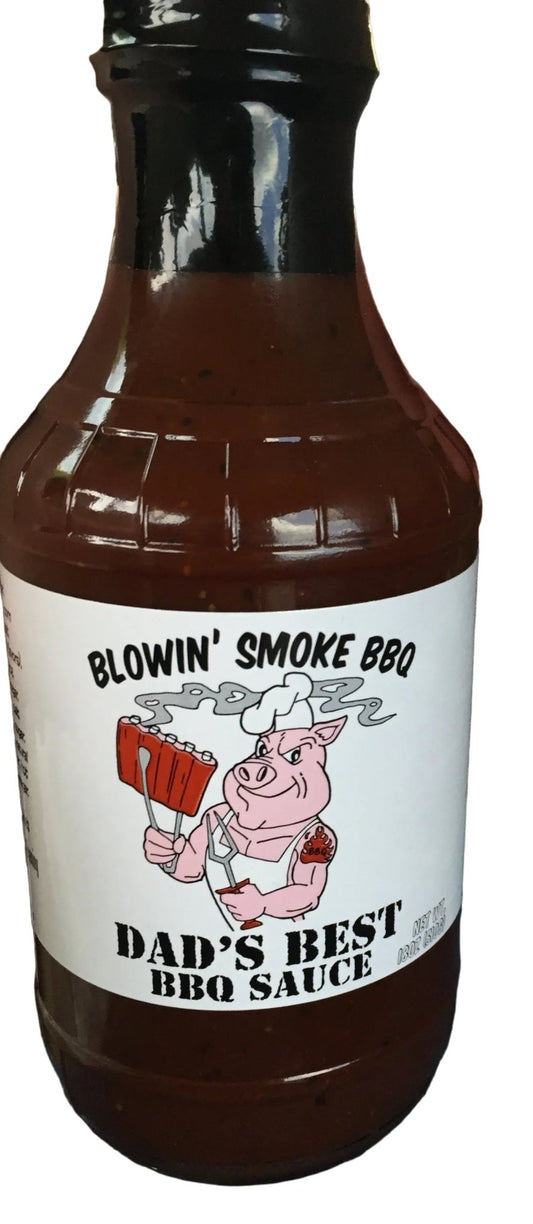 Blowin Smoke BBQ Dad's Best BBQ Sauce - Blowin' Smoke Cookers