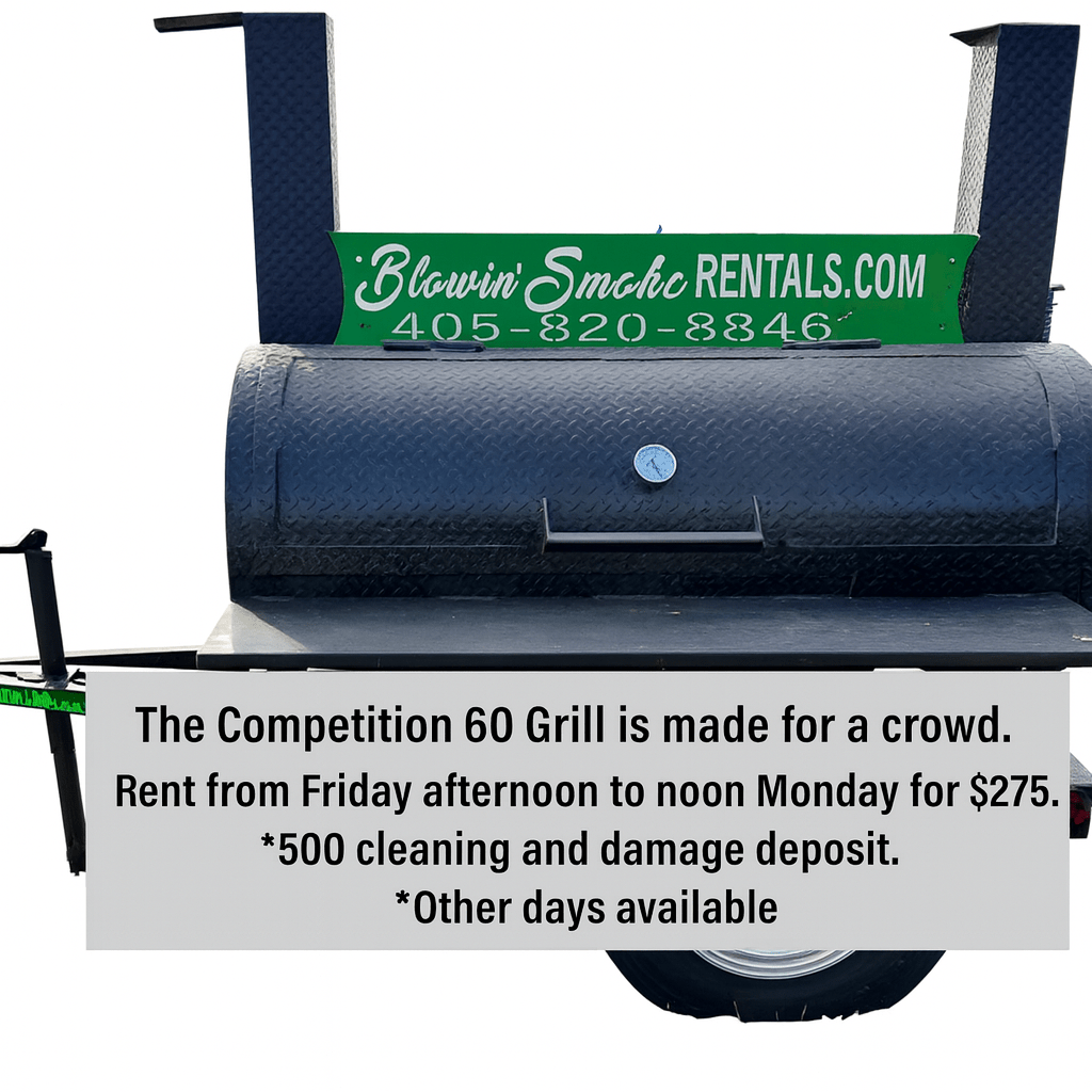 Competition 60 Grill - Blowin' Smoke Cookers