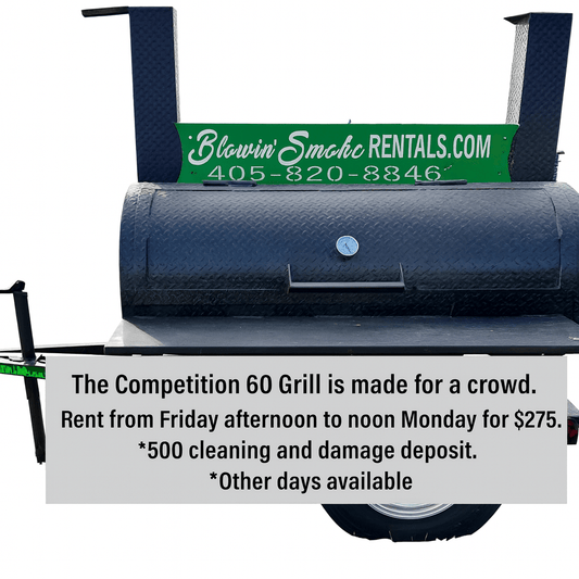 Competition 60 Grill - Blowin' Smoke Cookers
