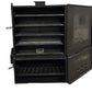 Custom Charcoal Grills with SNS 4060 Smoker - Blowin' Smoke Cookers