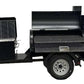 Custom Pits SNS Competition 60 Smoker With BBQ 42 Rotating Rack Pit - Blowin' Smoke Cookers