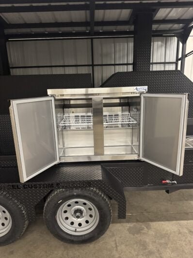 Custom Ultimate Smokehouse 60 With Woodfire Pizza Oven - Blowin' Smoke Cookers