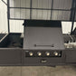 Custom Ultimate Smokehouse 72 w/Griddle Commercial Smoker - Blowin' Smoke Cookers