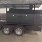 Custom Ultimate Smokehouse 72 w/sandwich prep Smoker Trailer - Blowin' Smoke Cookers