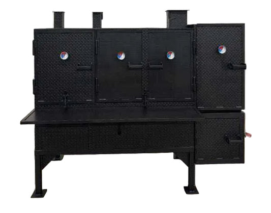 Dual Smoker Grill, Grill Smoker Combo & Charcoal Grill with Smoker - Blowin Smoke Cookers - Blowin' Smoke Cookers