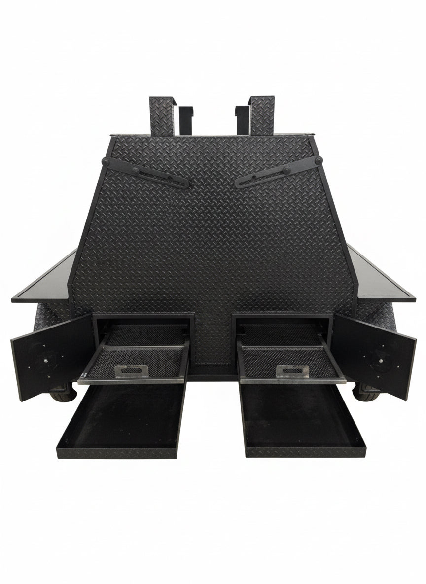 Giant Grill SNS Mega Grill With Roof Package - Blowin' Smoke Cookers