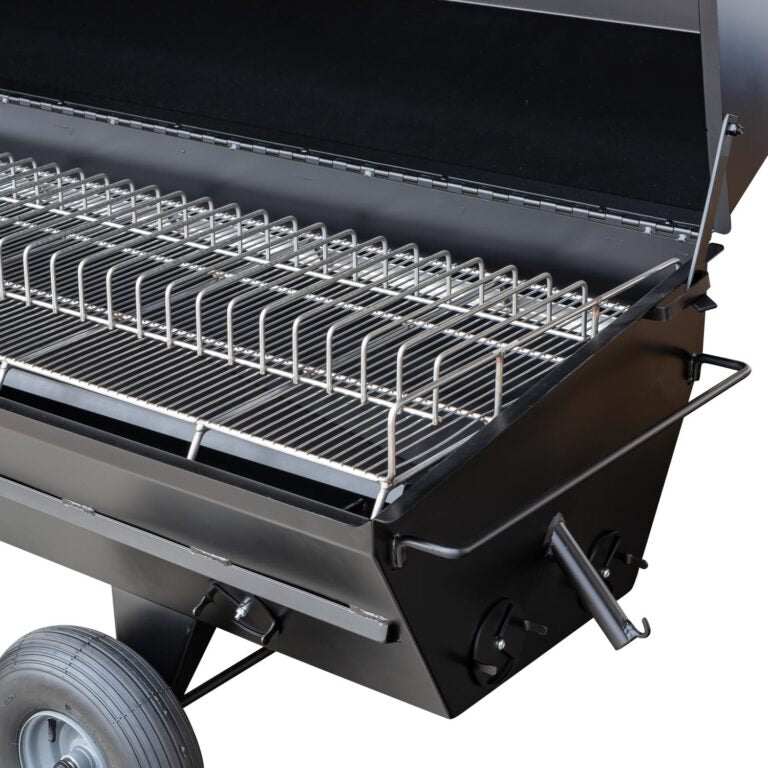 Meadow Creek 72 Roaster Trailer - Blowin' Smoke Cookers