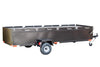 Meadow Creek BBQ144 Commercial Chicken Cooker Trailer (4 pit) - Blowin' Smoke Cookers