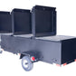 Meadow Creek BBQ96 Chicken Cooker Trailer (3 pit) - Blowin' Smoke Cookers