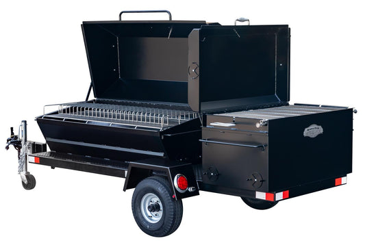 Meadow Creek CD108 Caterer’s Delight Trailer - Blowin' Smoke Cookers