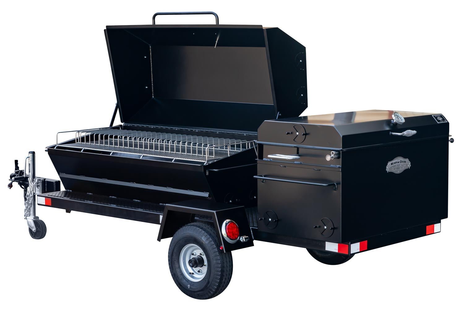 Meadow Creek CD108 Caterer’s Delight Trailer - Blowin' Smoke Cookers