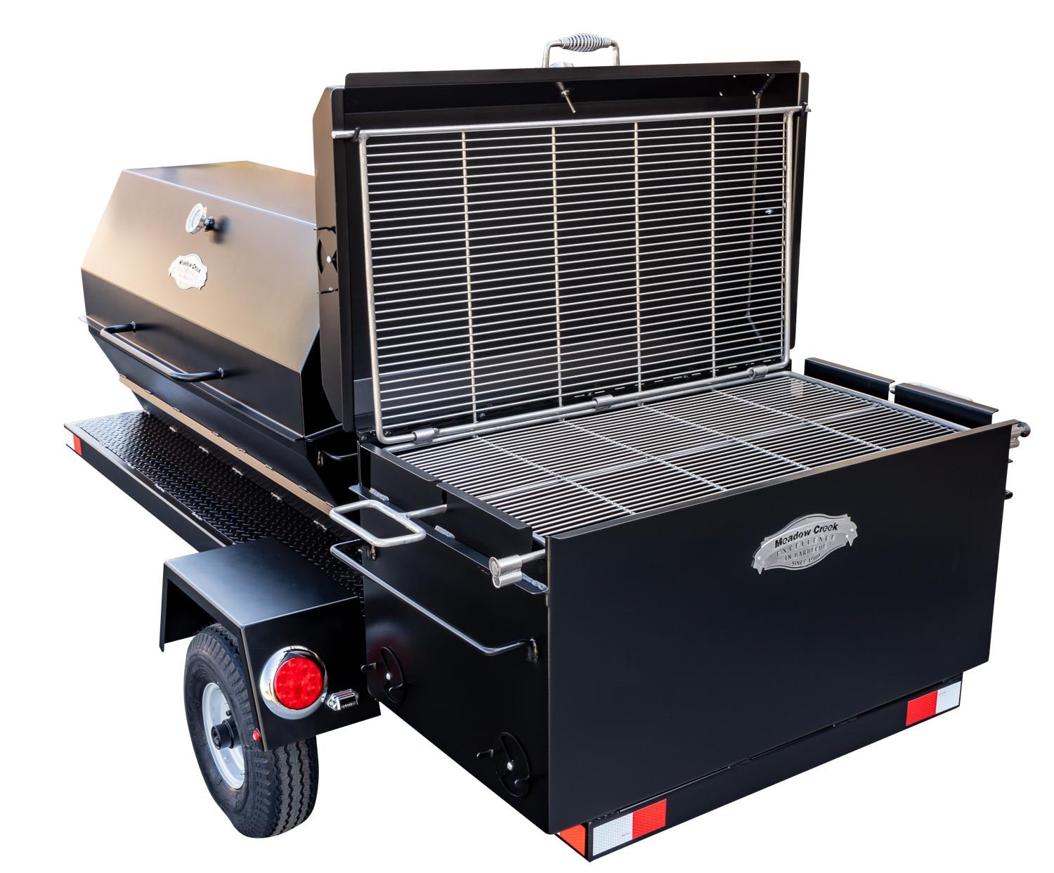Meadow Creek CD108 Caterer’s Delight Trailer - Blowin' Smoke Cookers
