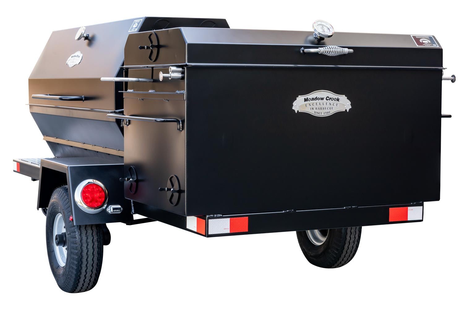 Meadow Creek CD108 Caterer’s Delight Trailer - Blowin' Smoke Cookers
