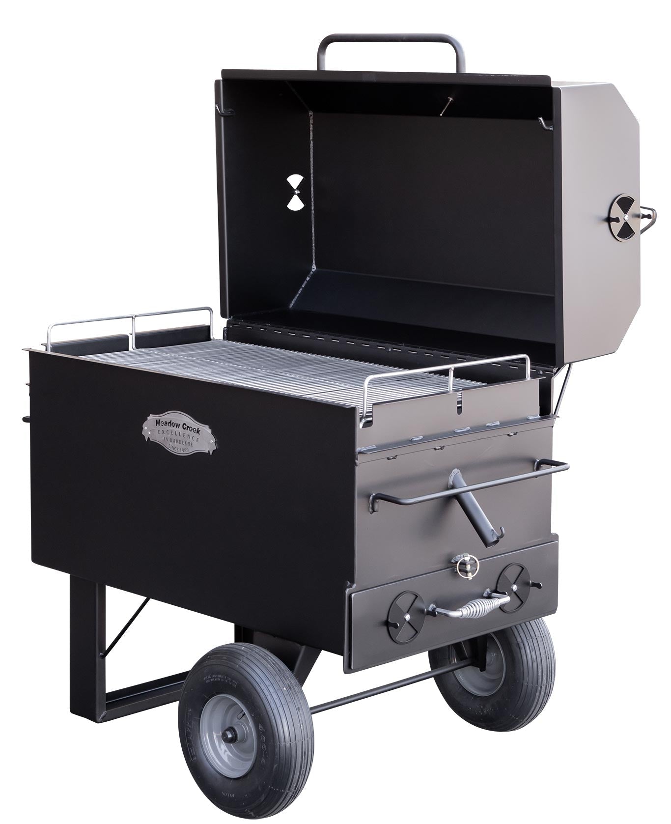 Meadow Creek COMBI42 Grill - Blowin' Smoke Cookers
