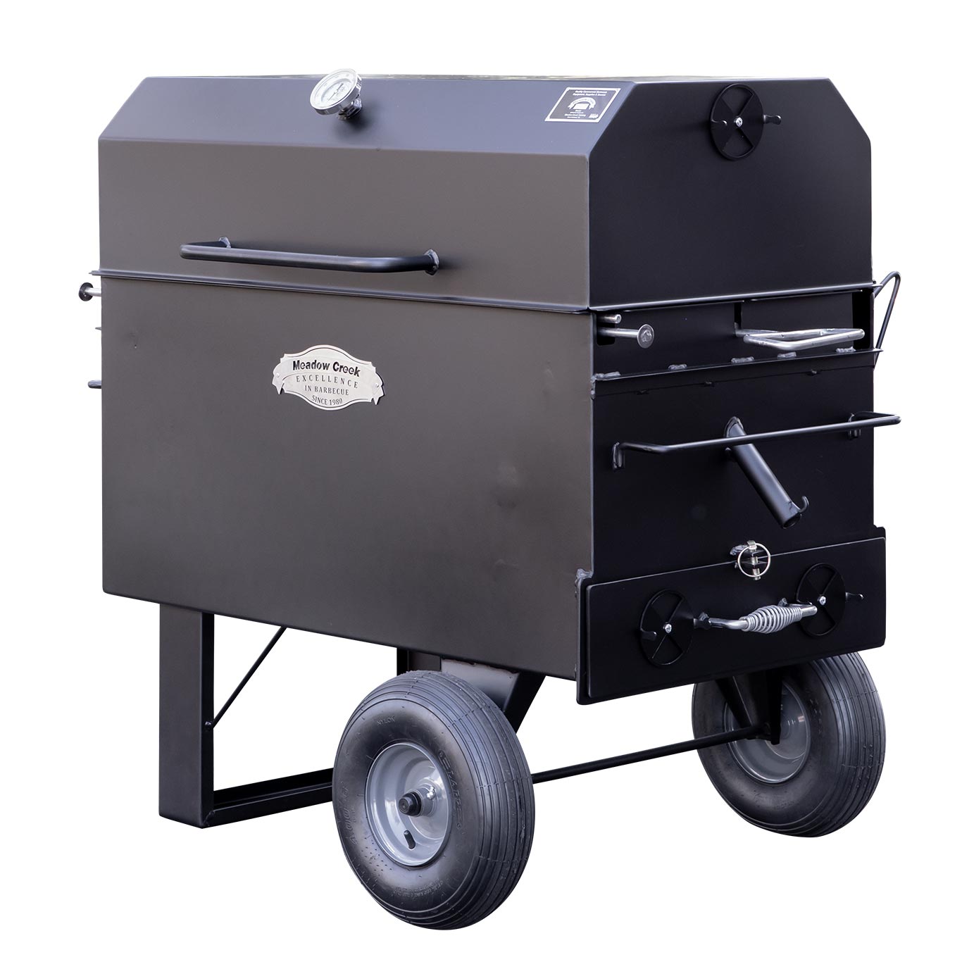 Meadow Creek COMBI42 Grill - Blowin' Smoke Cookers